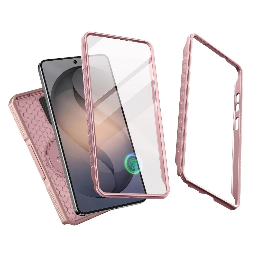 Tech-Protect Kevlar MagSafe kryt na Samsung Galaxy S26 Ultra, ružový