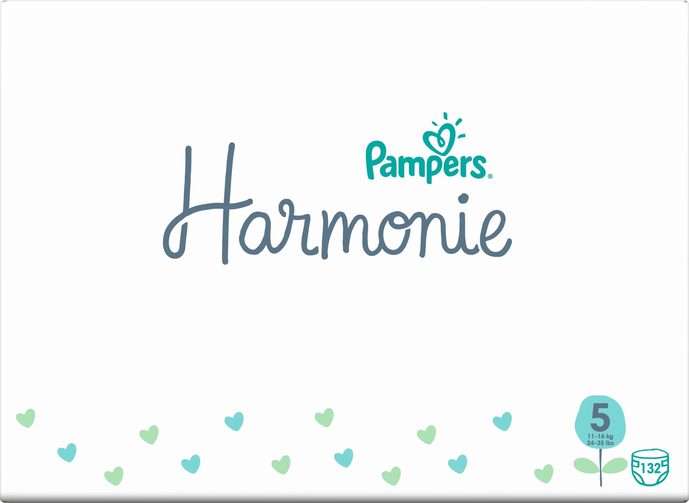 Pampers Harmonie MSB S5 132ks (11-16kg) 1×132 ks, plienky