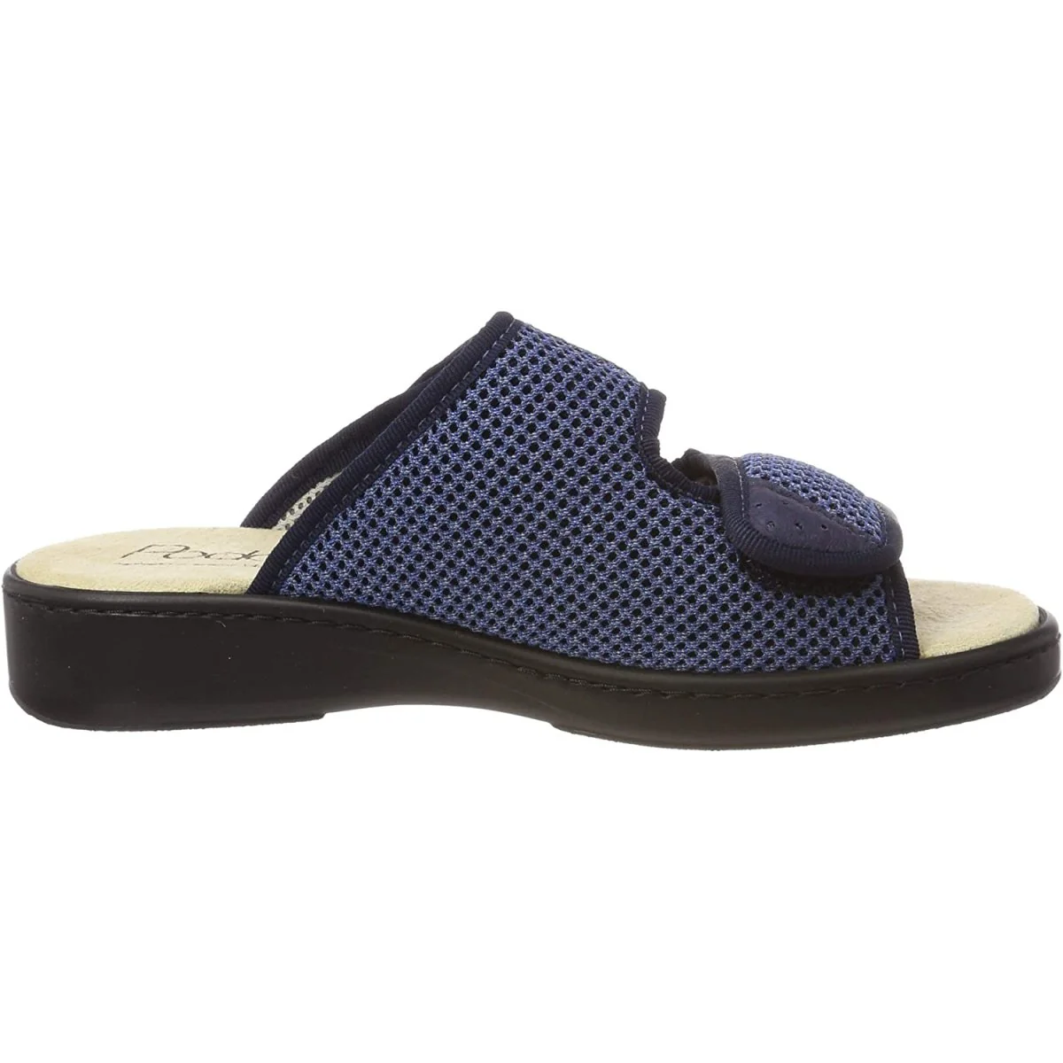 ADDAX zdravotné šľapky pre opuchnuté nohy, unisex, modrá, veľkosť: 45