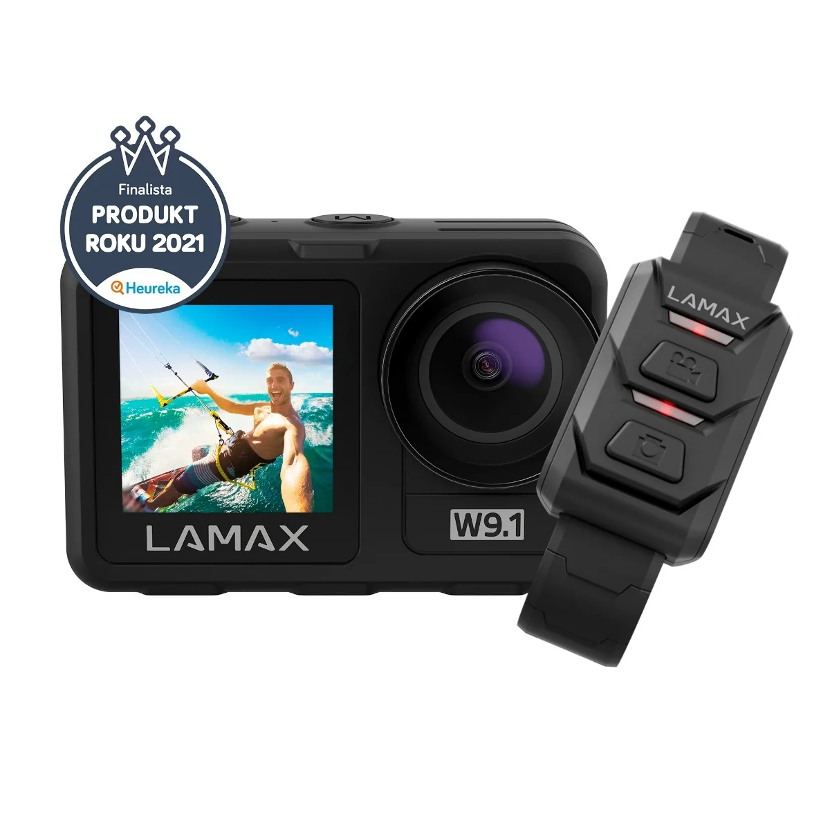 LAMAX W9.1 1×1 ks, 4K kamera