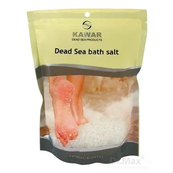 KAWAR Soľ z mŕtveho mora 1×1000 g, kúpeľová soľ, vrecko