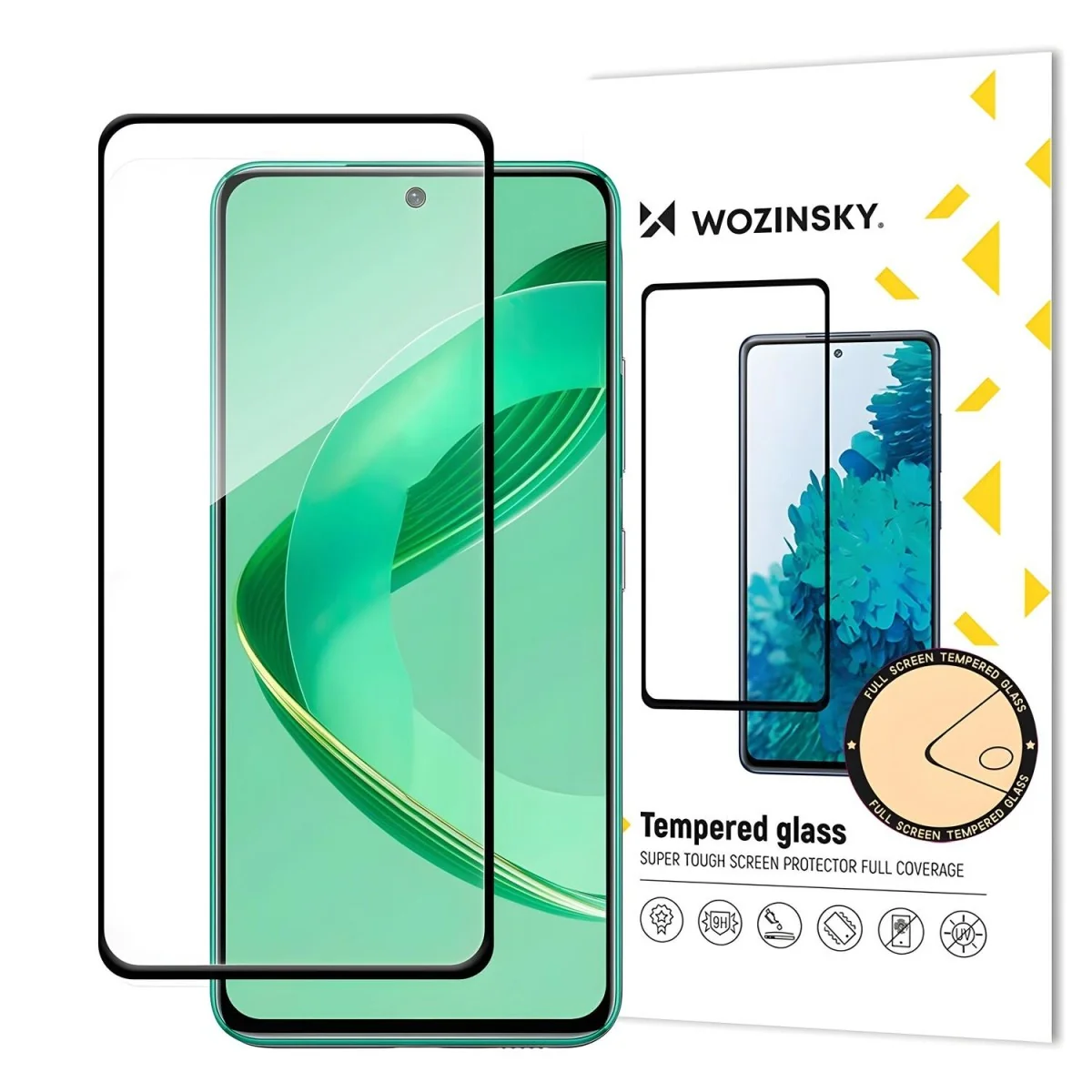 Ochranné tvrdené sklo pre Huawei Nova 11 SE - Čierna
