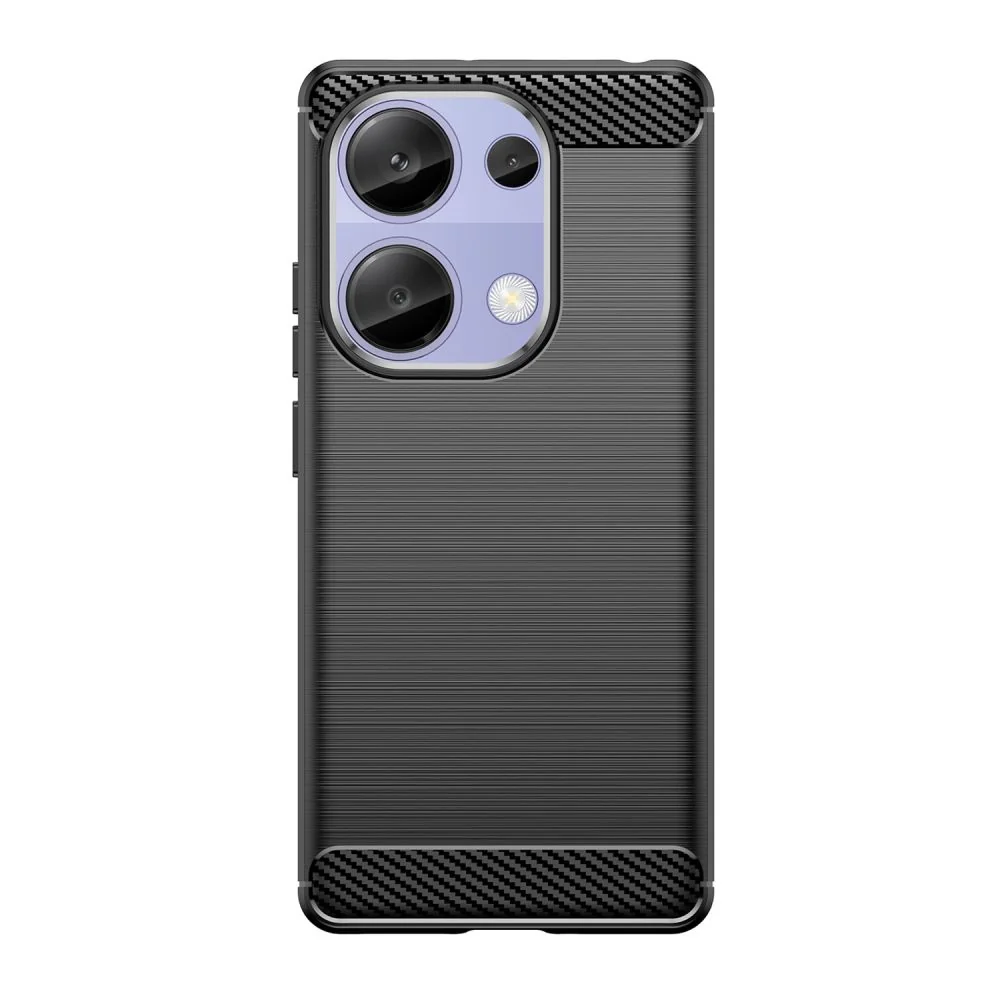 Tech-Protect Carbon kryt na Xiaomi Redmi Note 13 Pro 4G čierny