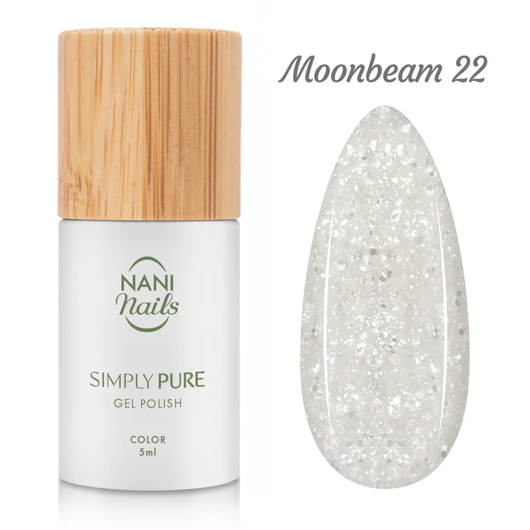 Gél lak Simply Pure – Moonbeam 5 ml, UV/LED gél lak