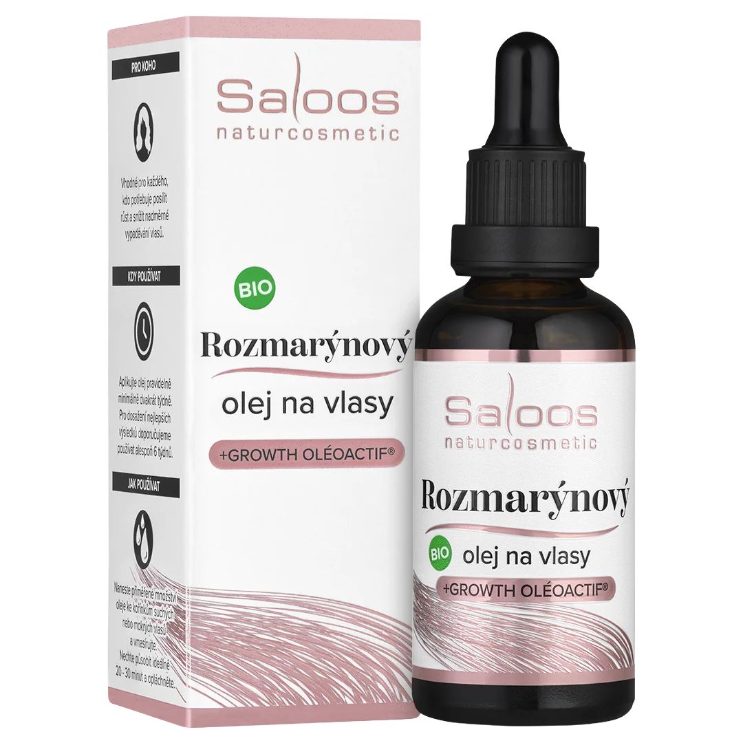 BIO Rozmarínový olej proti vypadávaniu vlasov 50 ml