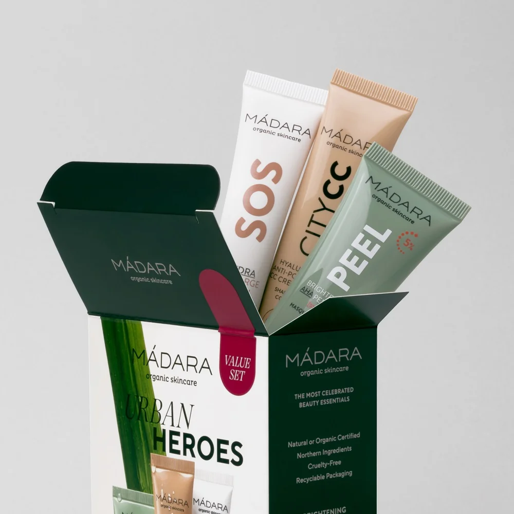 MÁDARA URBAN HEROES Set starostlivosti o pleť MEDIUM 1×1ks, darčeková sada