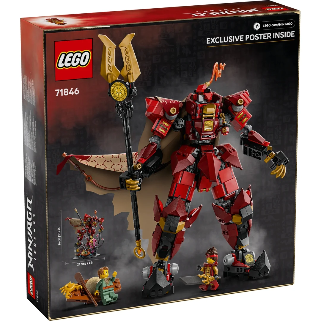 LEGO® NINJAGO® 71846 Robot Ohnivého rytiera