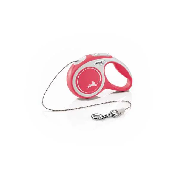 Flexi New Comfort Xs Lanko 3m/8 Kg Červené 1×1 ks