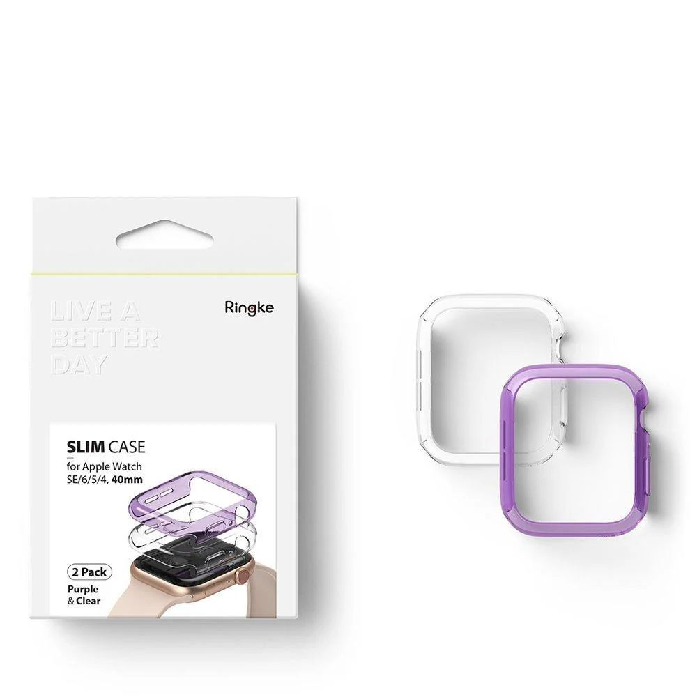 Ochranné puzdro pre Apple Watch 4 40mm/Watch 5 40mm/Wat 2x set