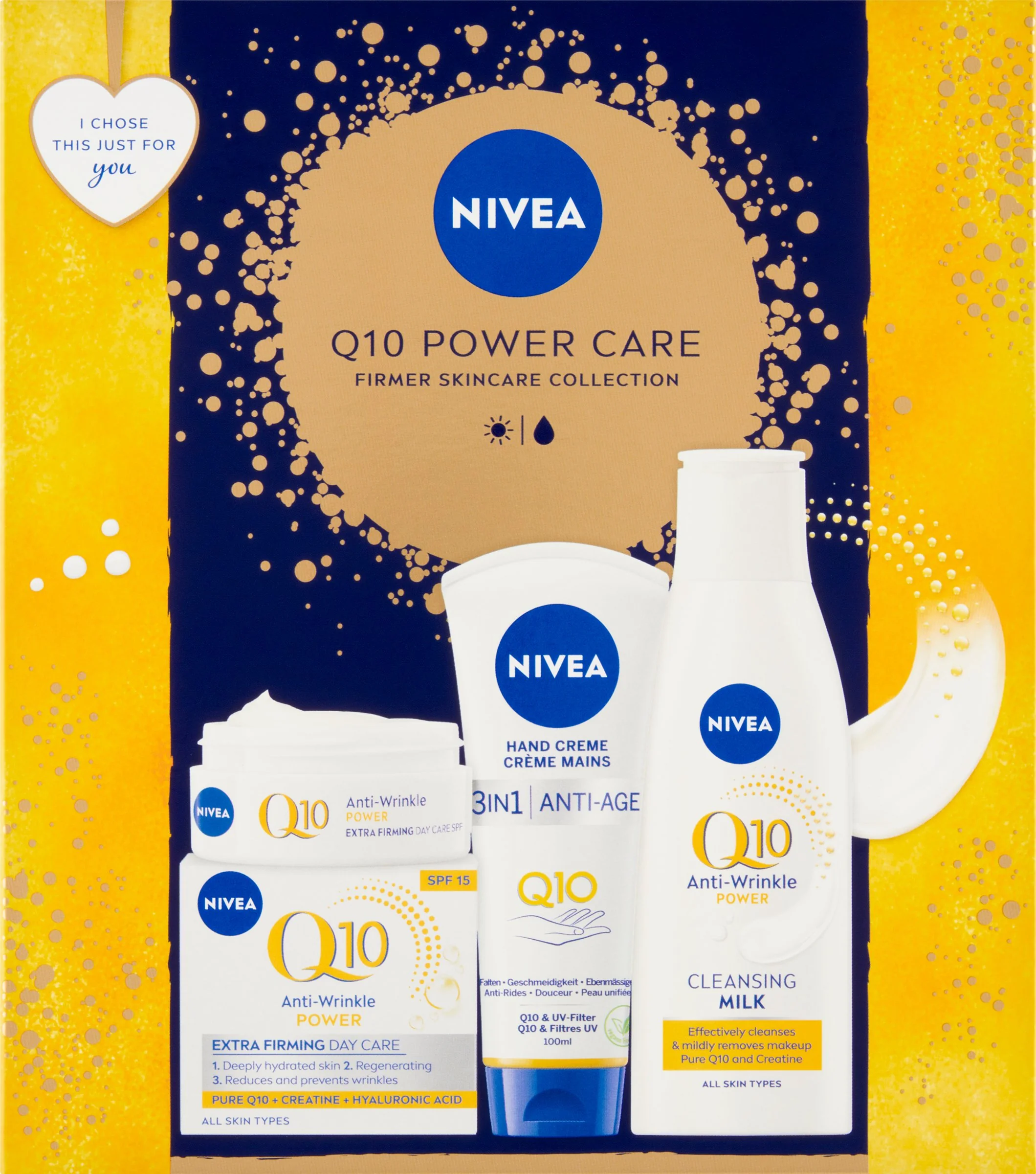 NIVEA BOX FACE Q10 1×1 ks, darčekové balenie