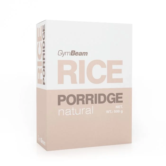 Gymbeam ryzova kaša prirodna chut 500 g 1×500 g, ryžová kaša