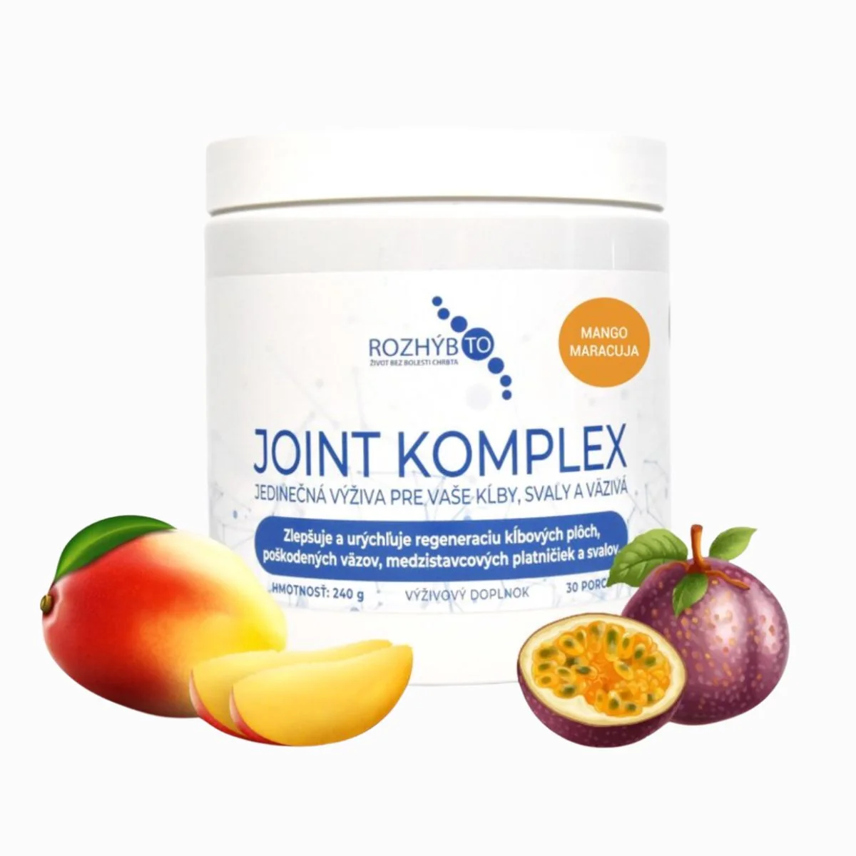 Joint komplex - kĺbová výživa (mango marakuja) - 240 g - Rozhýb to