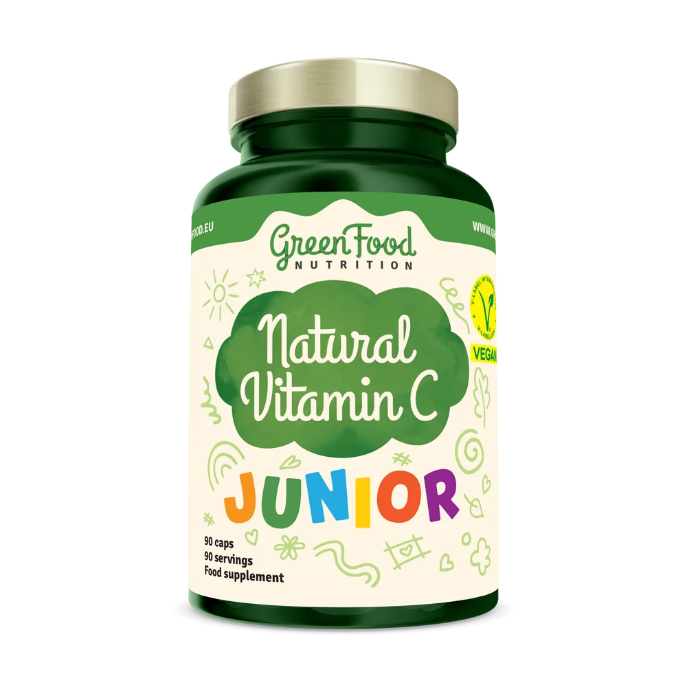 GREENFOOD NUTRITION Junior Natural Vitamin C 90 cps