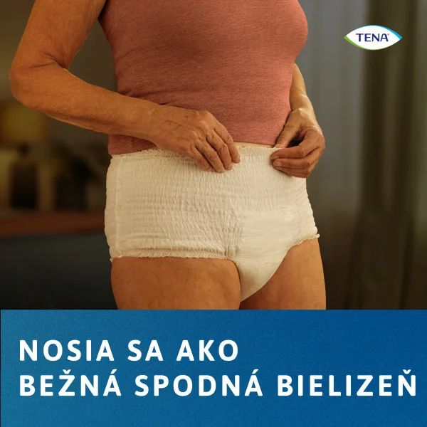TENA Pants Night Super L 1×10 ks, naťahovacie absorpčné nohavičky na noc
