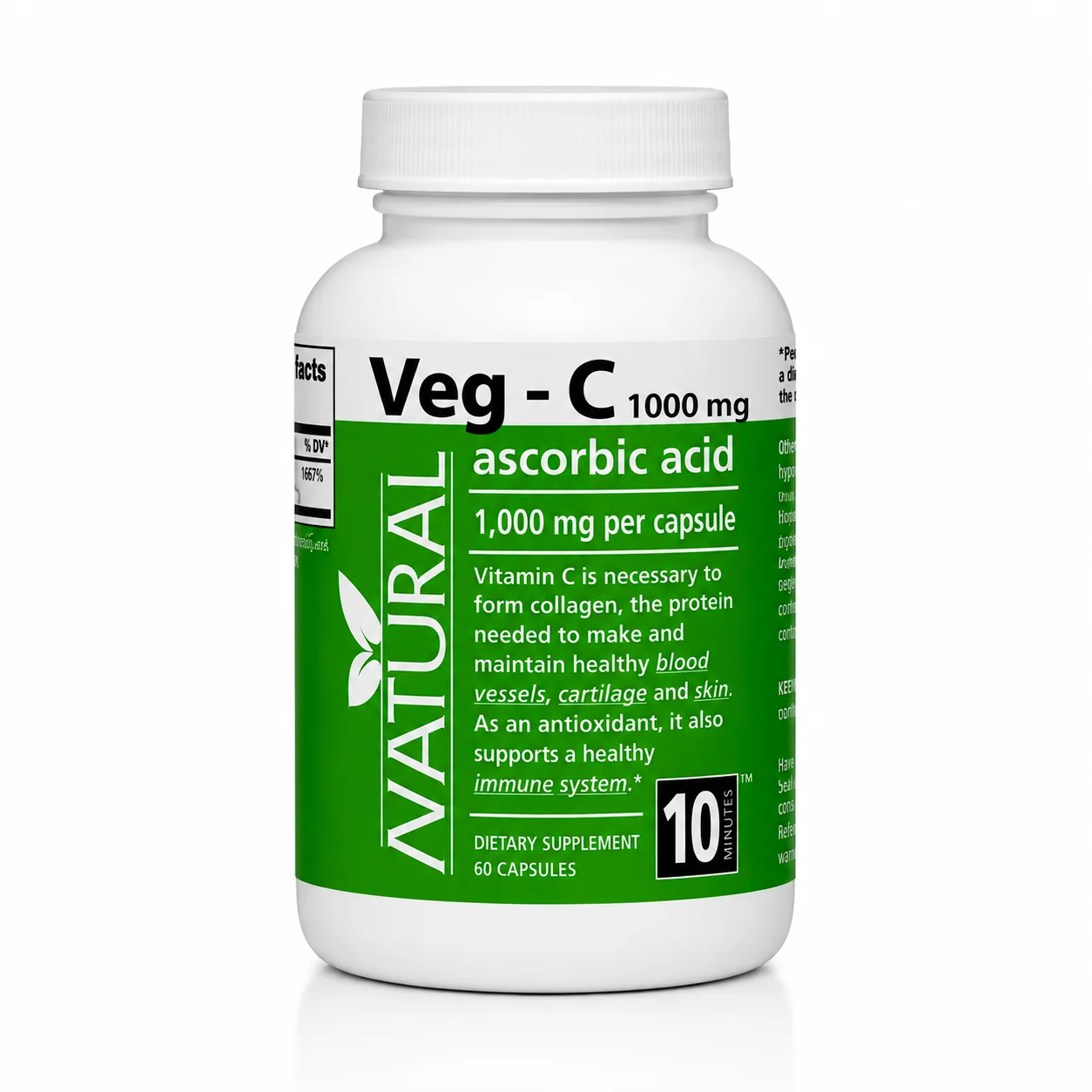 VEG-C - Vitamín C 1000 mg - 60 kapsúl