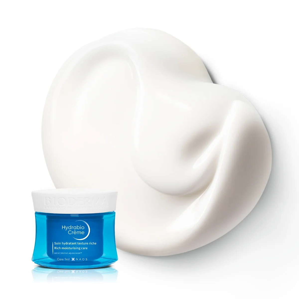 BIODERMA Hydrabio Krém, intenzívna hydratácia veľmi suchej pleti 1×50 ml, hydratačný pleťový krém