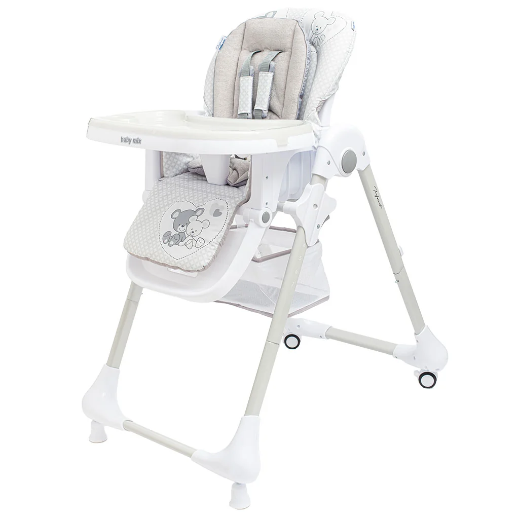 Jedálenská stolička Baby Mix Infant grey , 20C39507