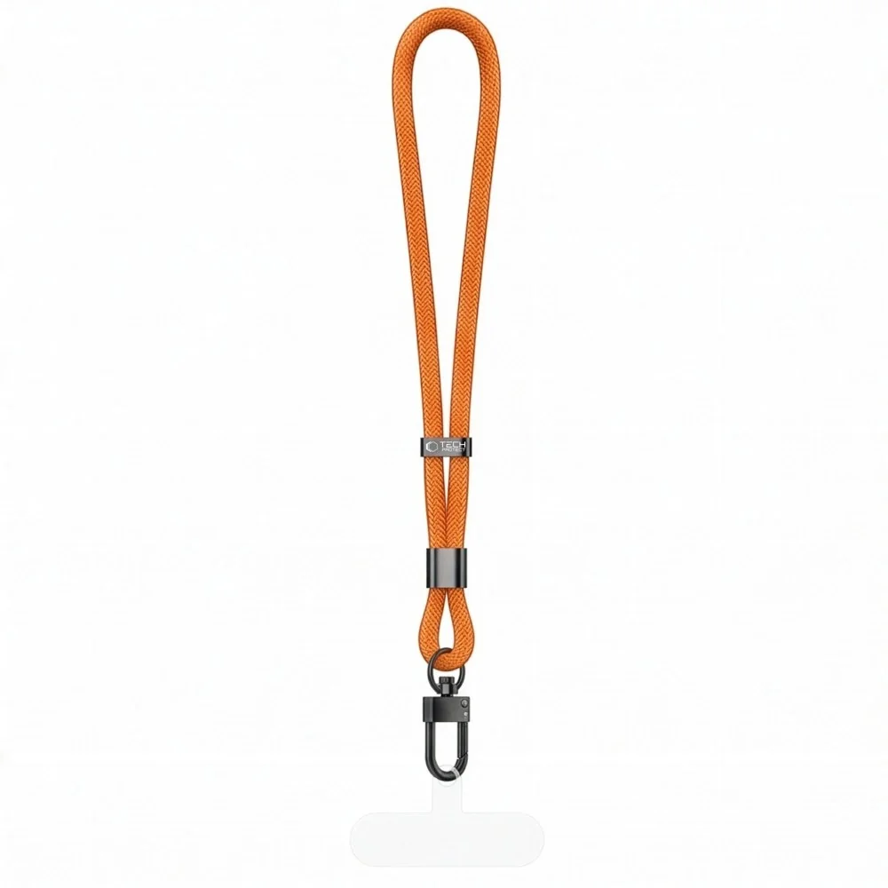 Tech-Protect Rope Wrist šnúrka na mobil, oranžová