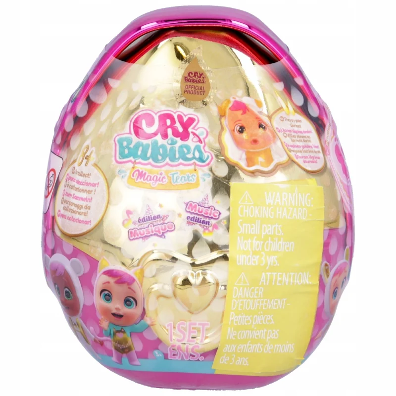 IMC Toys Cry Babies Magic Tears Hudobná edícia - bábika v kapsule