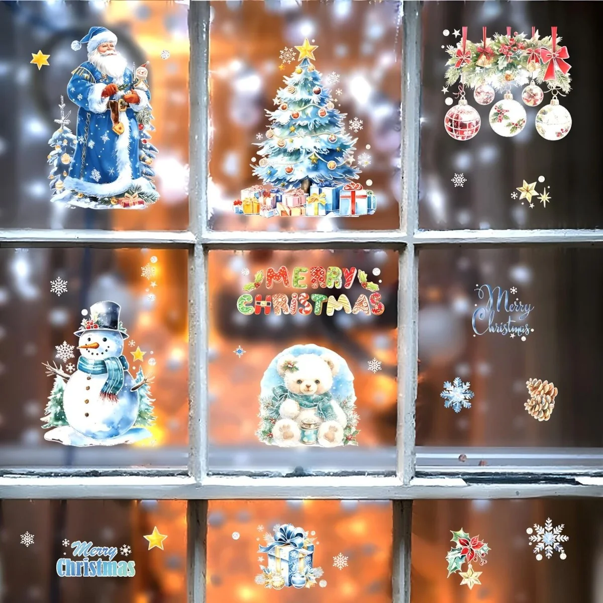 Samolepka na stenu Merry Christmas
