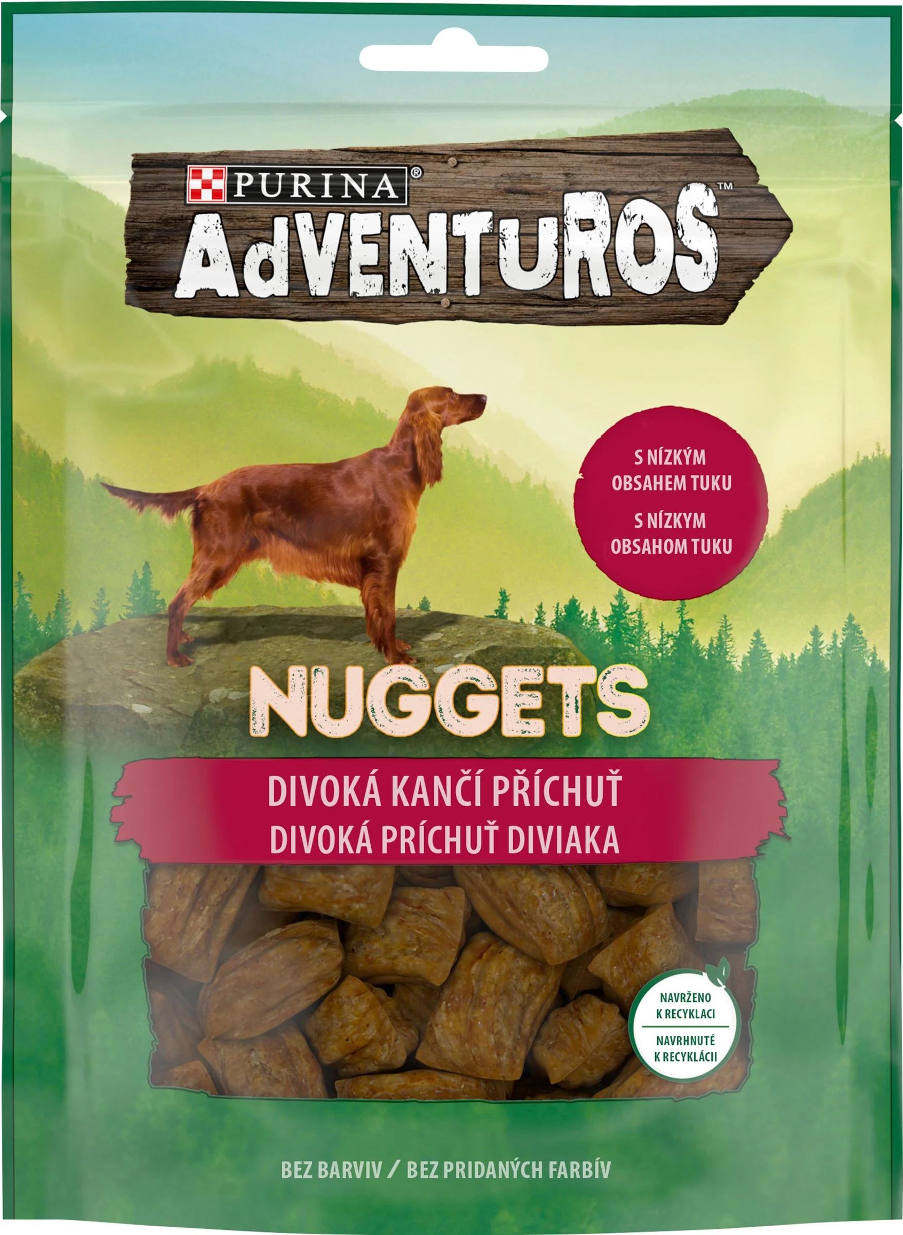 ADVENTUROS Nuggets s príchuťou diviaka 90g 1×1 ks