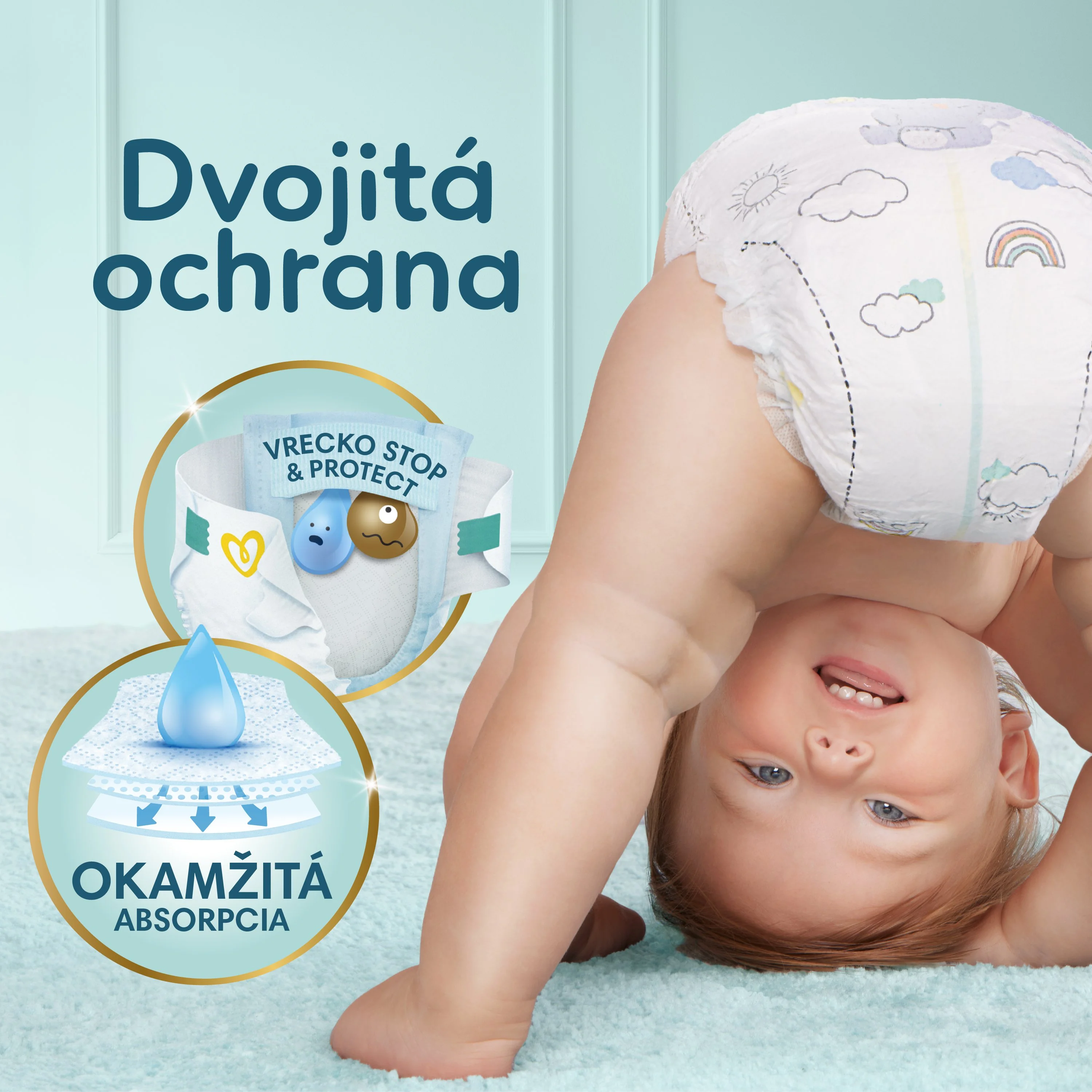 Pampers Premium Care, Veľkosť 6 1×128 ks, plienky