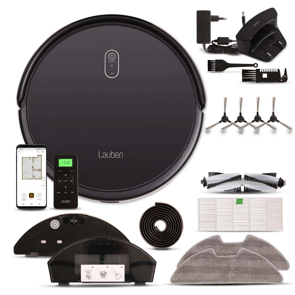 Lauben Robot Vacuum 26BB 1×1 ks, robotický vysávač