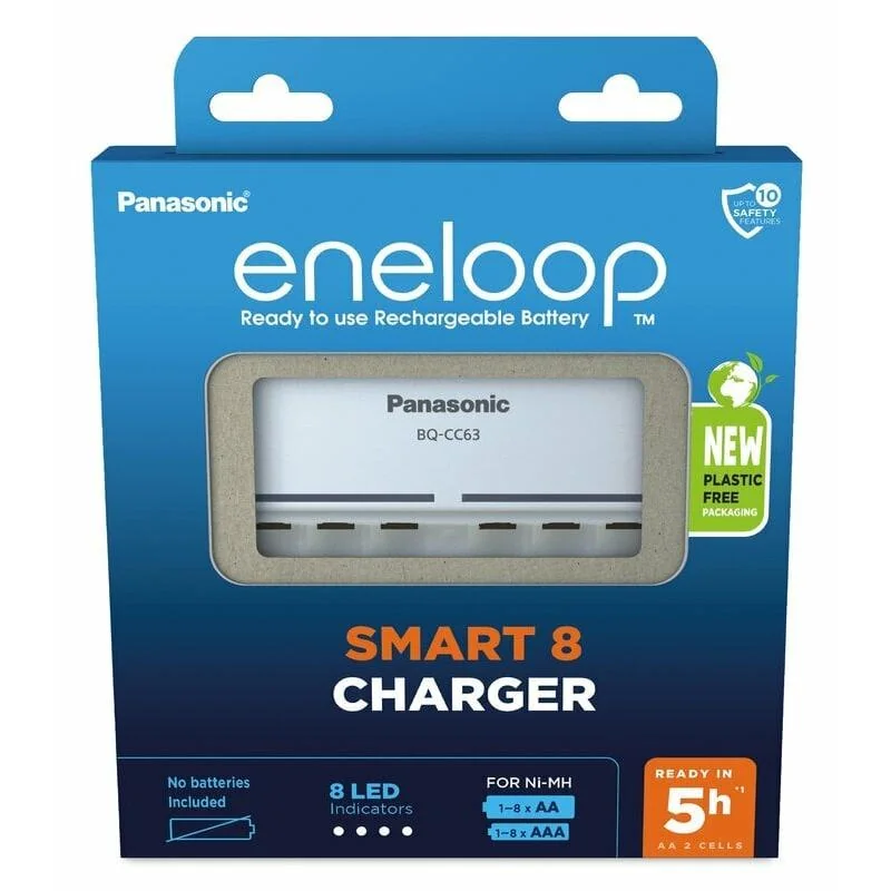 Panasonic BQ-CC63 EKO Eneloop nabíjačka na 8 batérií