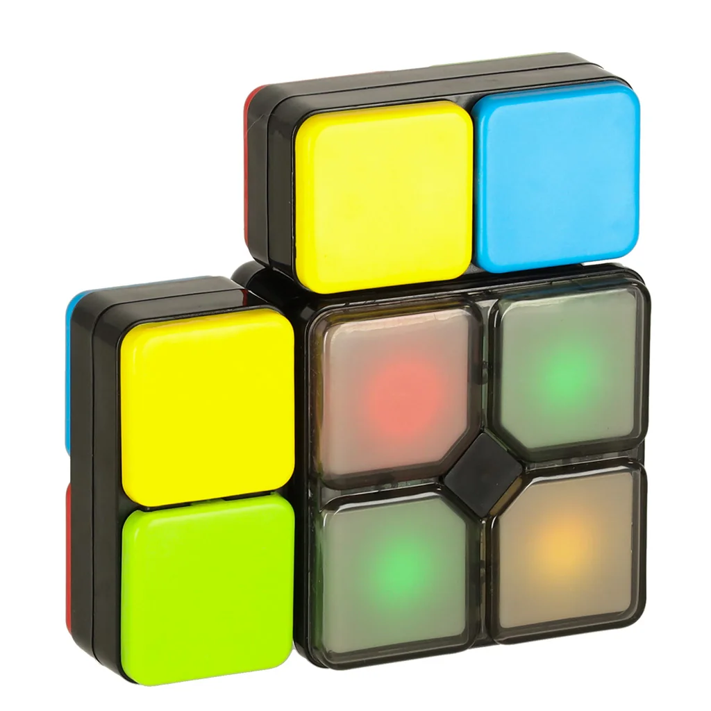 Elektronická LED logická kocka – 4 režimy, 6+