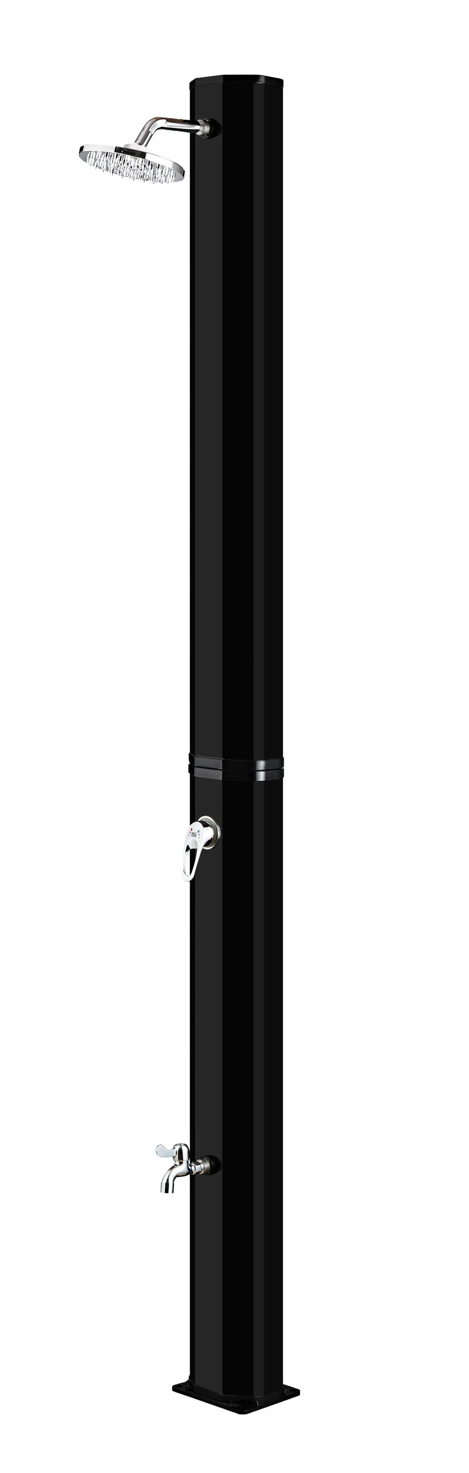Solárna sprcha G21 Spade 60 l čierna SP-G21-60CHX