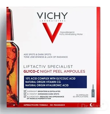 VICHY Liftactiv specialist glyco-c anti-age ampuly proti pigmentácii 30x2 ml