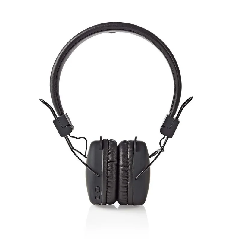 Slúchadlá BLUETOOTH na uši NEDIS ON-EAR červené
