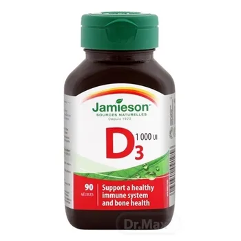 JAMIESON VITAMÍN D3 1000 IU 1×90 cps, vitamín d3