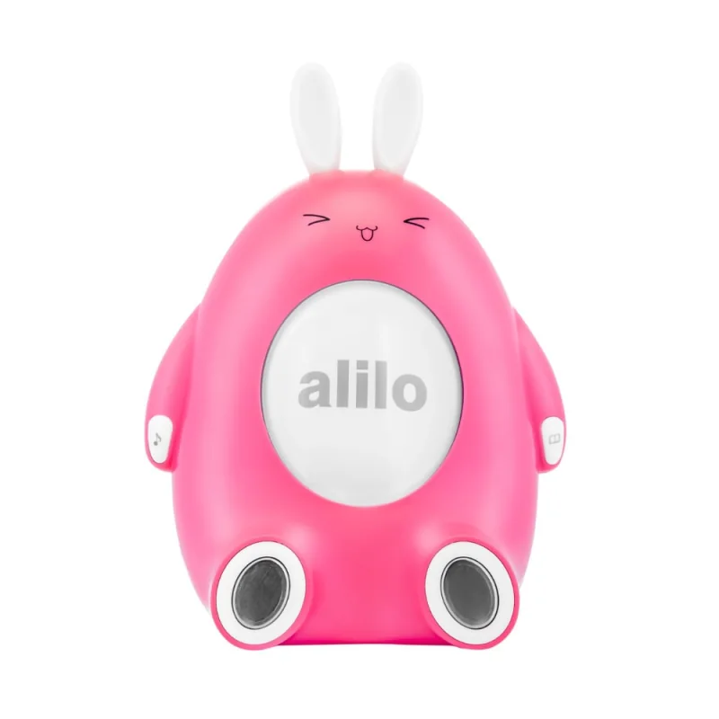 Alilo Happy Bunny interaktívny zajačik s nočným svetlom, ružový