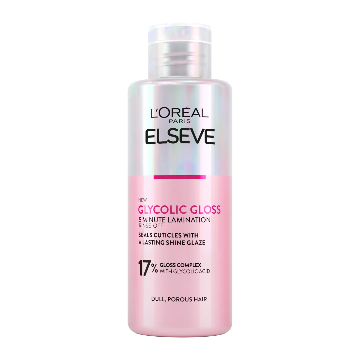 L´Oréal Paris Elseve Glycolic Gloss oplachovacia starostlivosť s kyselinou glykolovou 1×200 ml, oplachovacia starostlivosť o vlasy