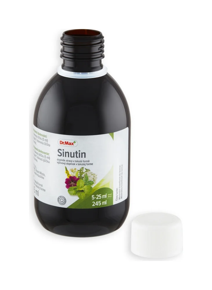 Dr. Max Sinutin 1×245 ml, bylinný sirup