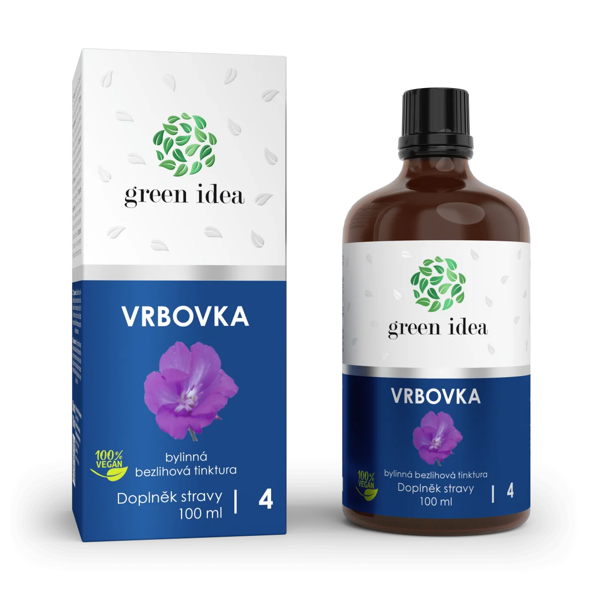 Vŕbovka - bezliehová tinktúra 100 ml - Green idea