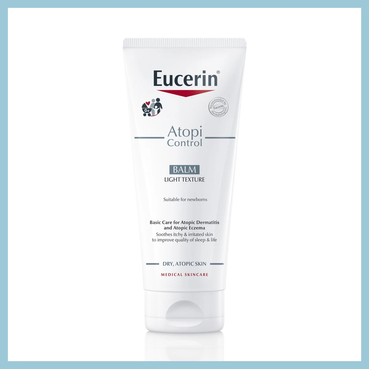 Eucerin AtopiControl Ľahká telová emulzia 1×200 ml, telová emulzia