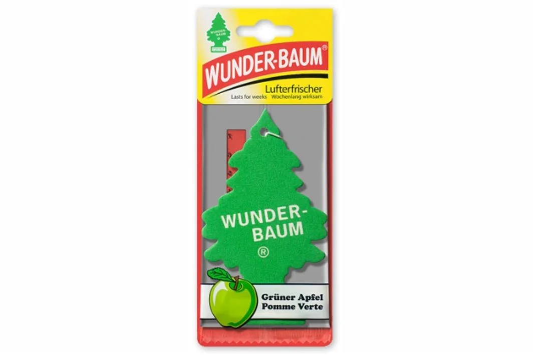 WunderBaum Gruner Apfel-Zelene Jablko 5g 1×1 ks, osviežovač vzduchu
