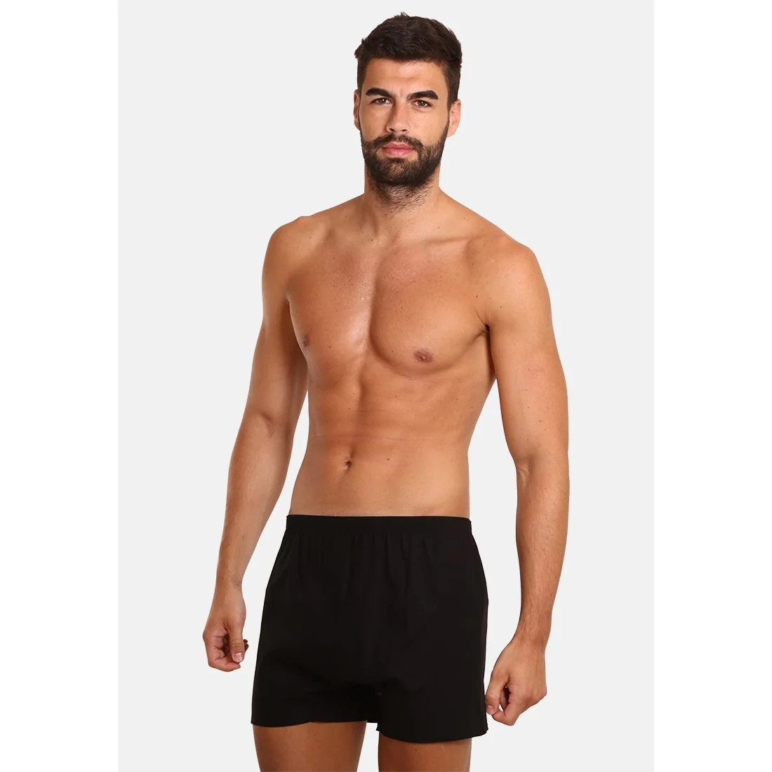 10PACK pánske trenky čierne (10NDTT001) 3XL