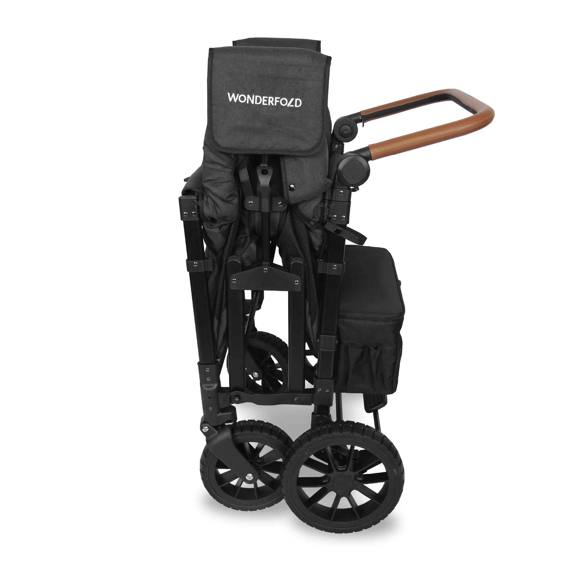 Wonderfold Baby W4 Luxe kočík-vozík pre 4 deti, Volcano Black