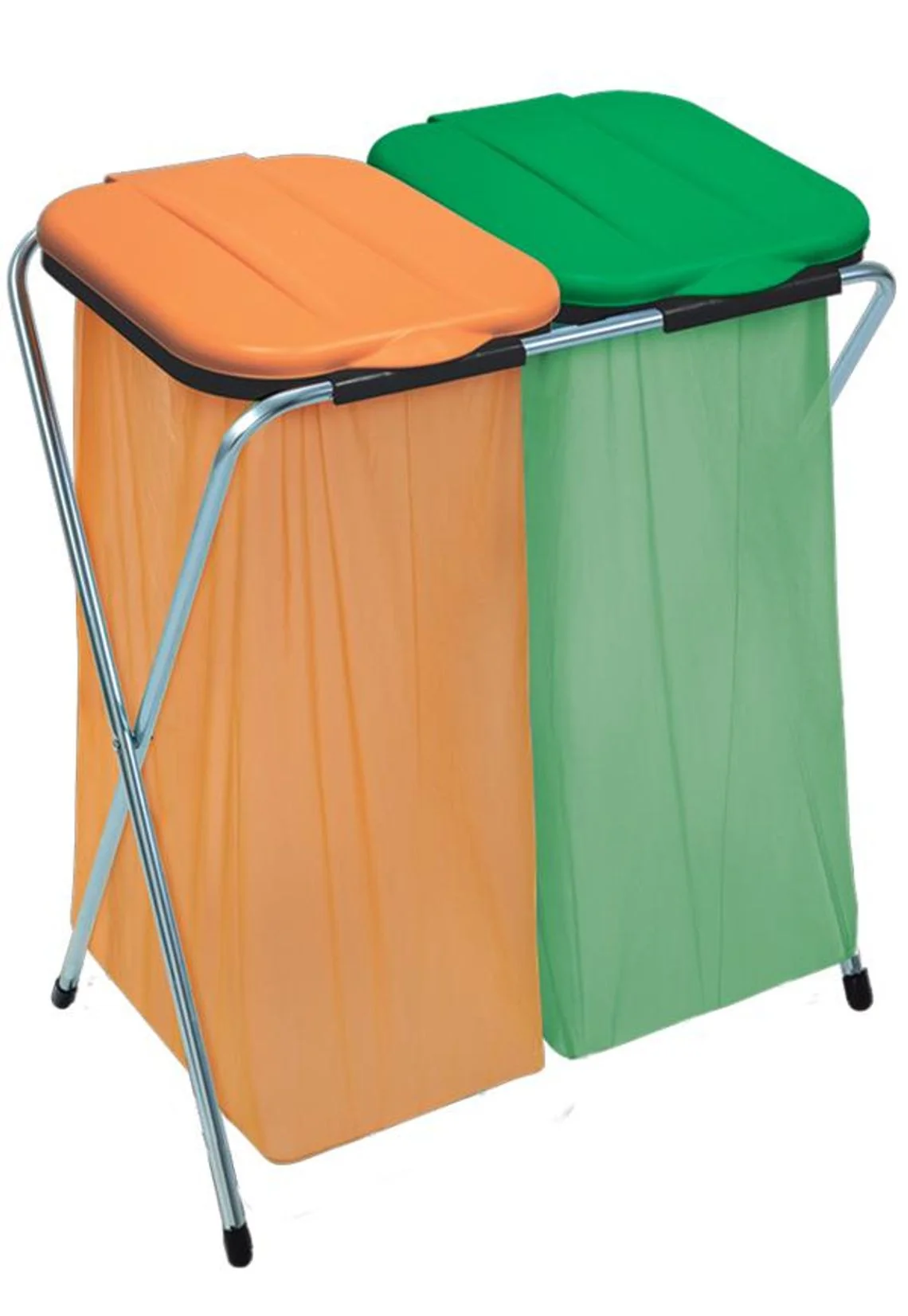 Strend Pro stojan na vrecia na odpad Ecofix-2 Duo, 1 ks