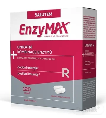 EnzyMAX R 1×120 cps, výživový doplnok