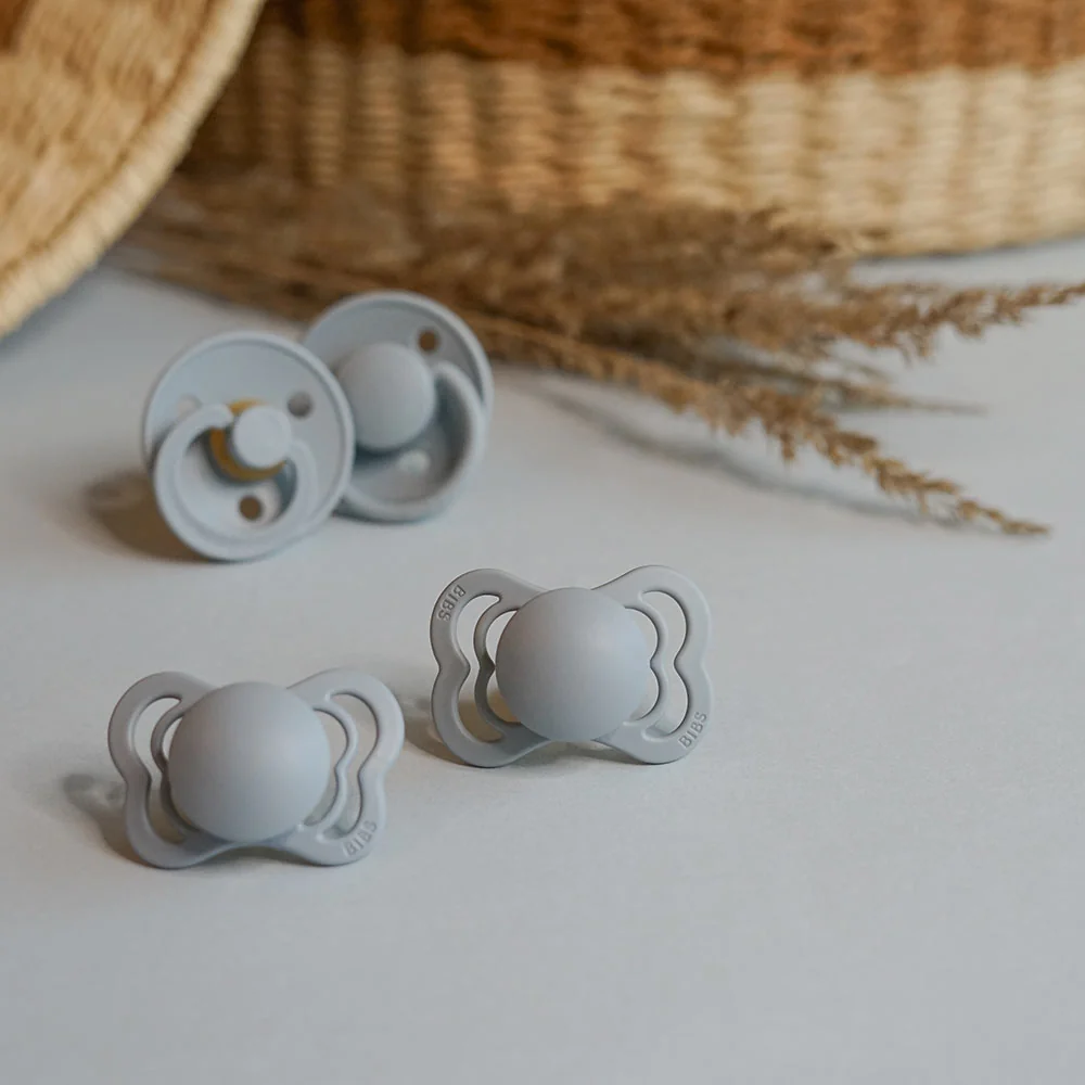 BIBS Couture ortodontické cumlíky z prírodného kaučuku 2ks veľkosť 1 - Vanilla / Olive