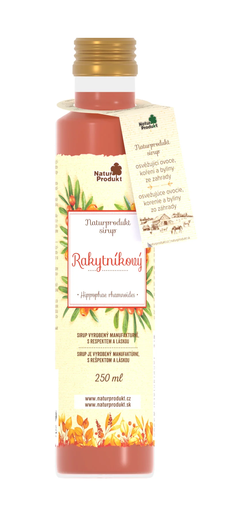 Naturprodukt sirup Rakytnikový 1×250 ml, sirup