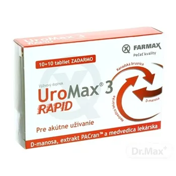 FARMAX UroMax 3 Rapid 1×20 tbl, 10+10 ZADARMO