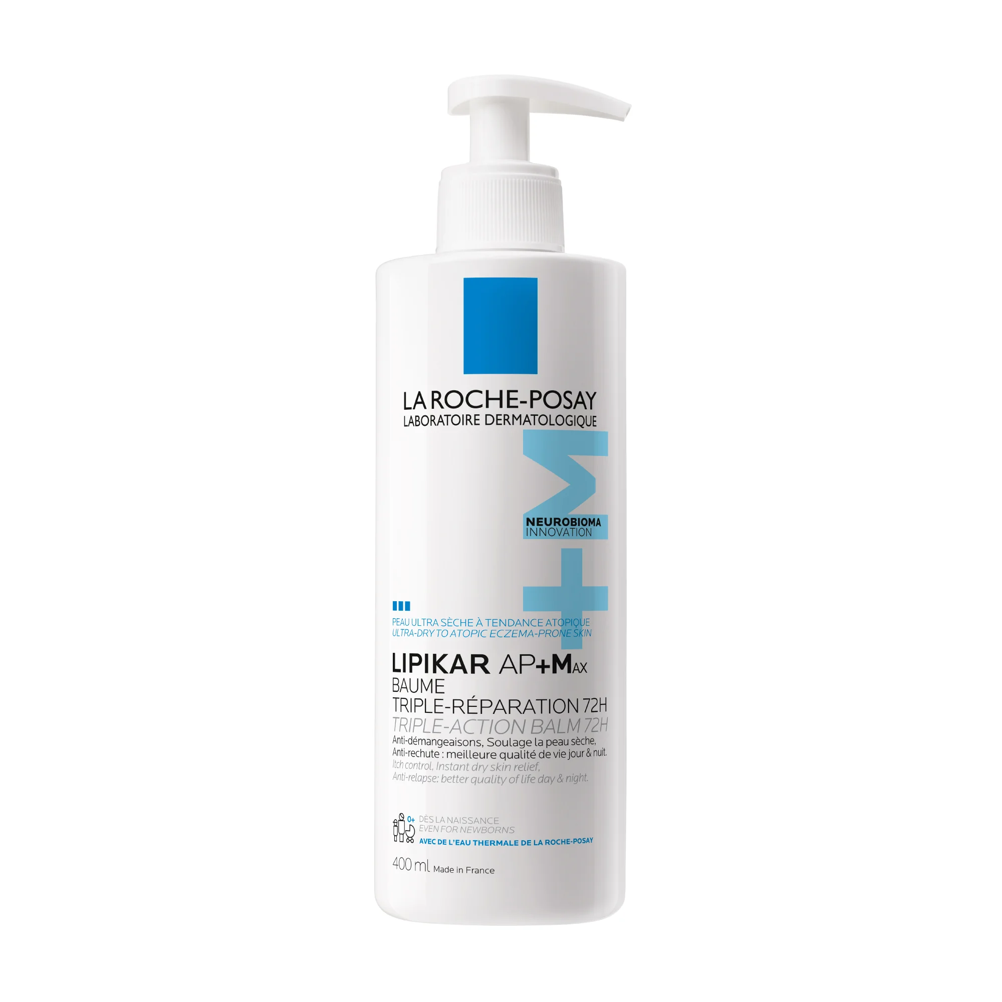 LA ROCHE-POSAY LIPIKAR AP+MAX balzám 400 ml