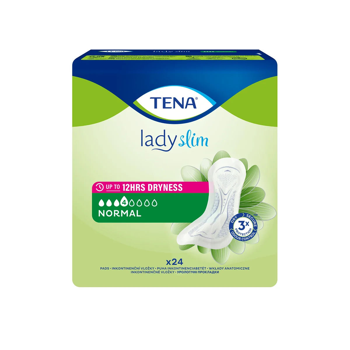 TENA Lady Slim Normal 1×24 ks, inkontinenčné vložky