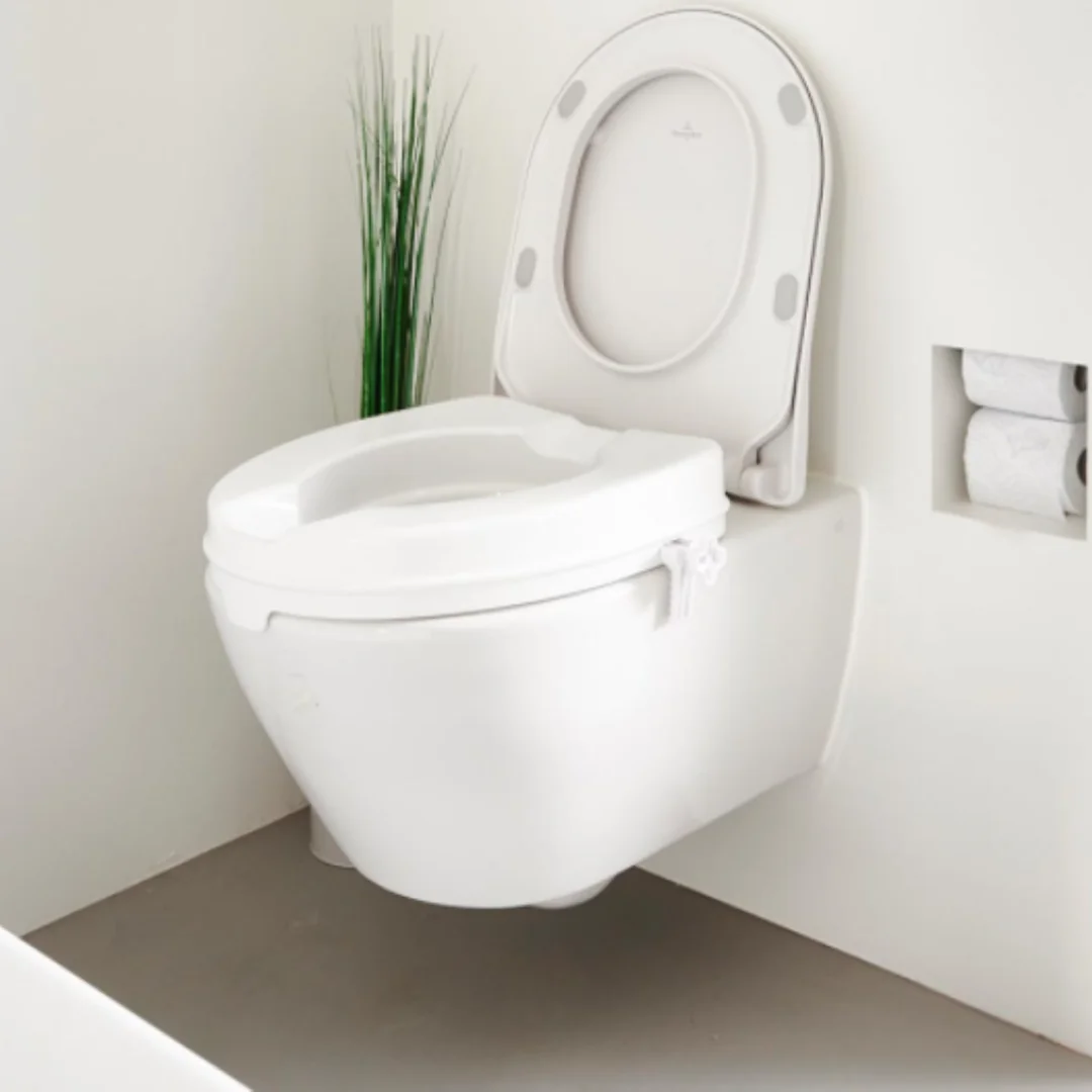 Vyvýšené WC sedadlo KING s vekom do 250 kg - 10 cm