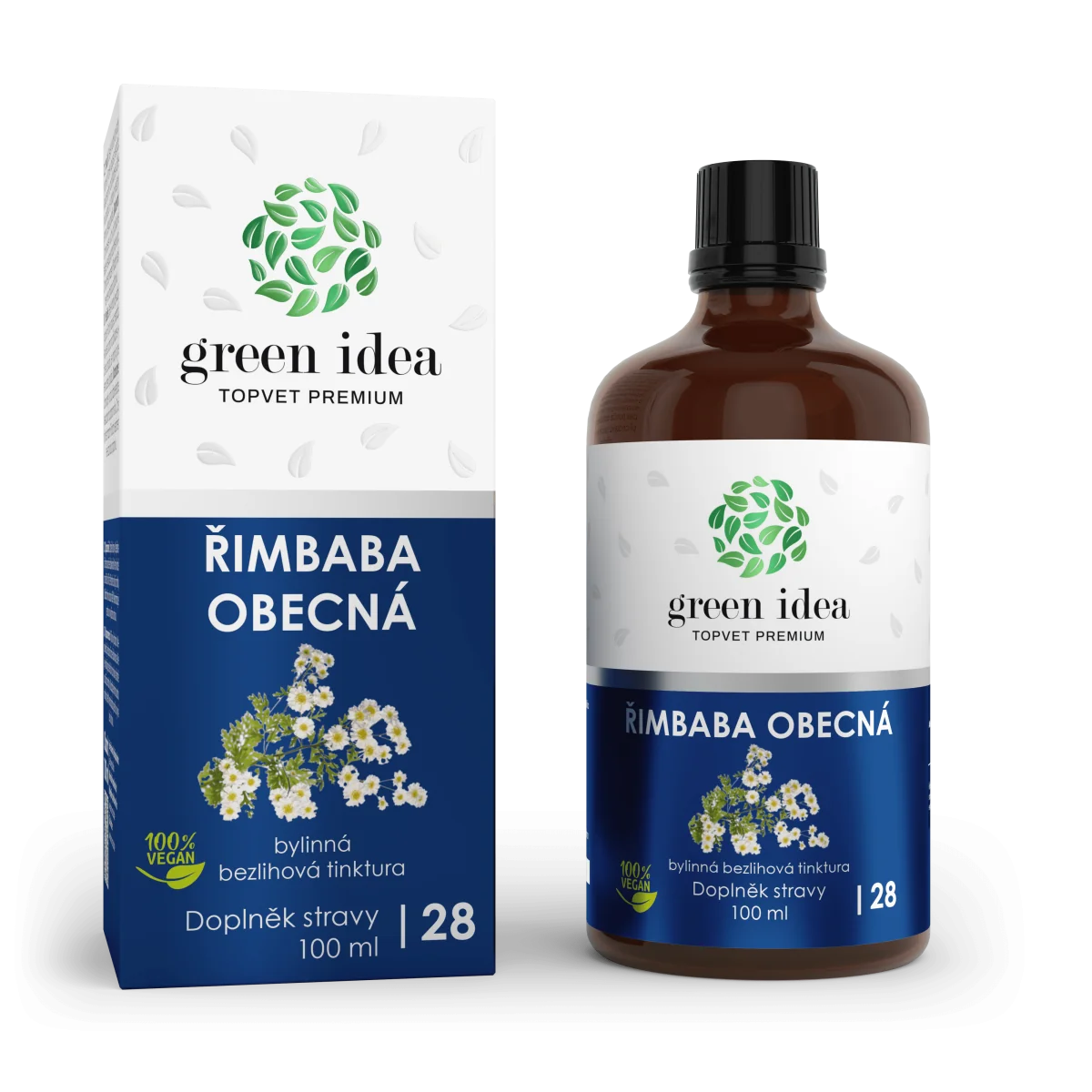 Rimbaba obyčajná – bezliehová tinktúra 100 ml – Green idea